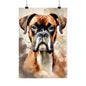 Dogs Boxer 03 Matte Vertical Poster