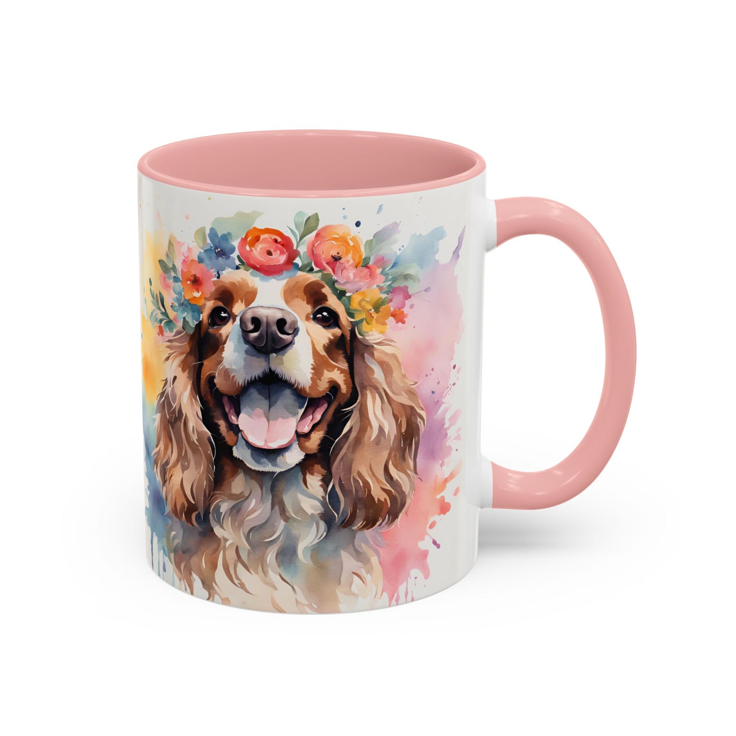 Cocker Spaniel 02 Accent Coffee Mug - Dog Lover Gift