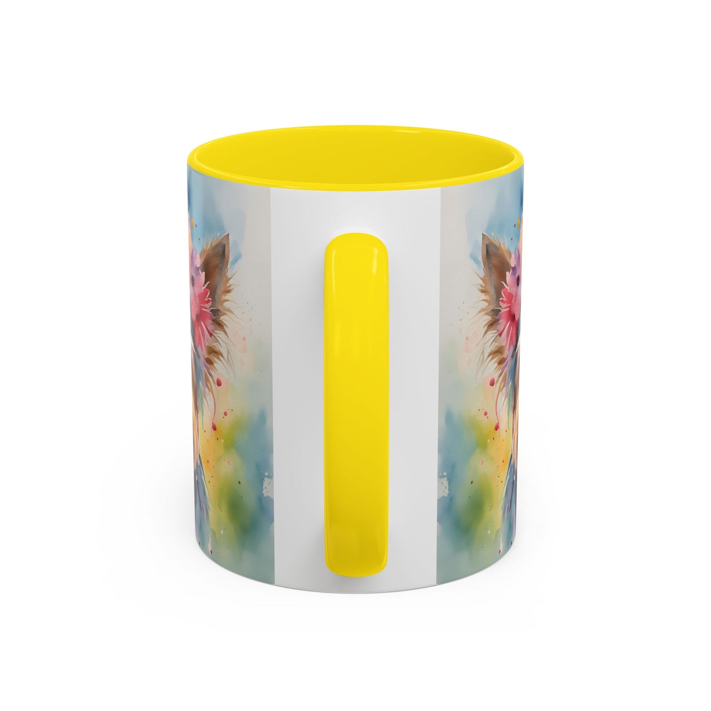 Yorkshire Terrier 03 Accent Coffee Mug - Dog Lover Gift