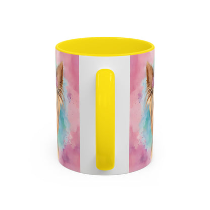 Yorkshire Terrier 02 Accent Coffee Mug - Dog Lover Gift