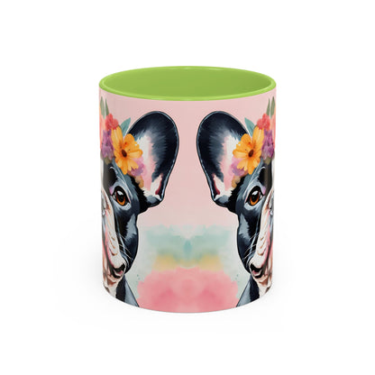 French Bulldog 01 Accent Coffee Mug - Dog Lover Gift