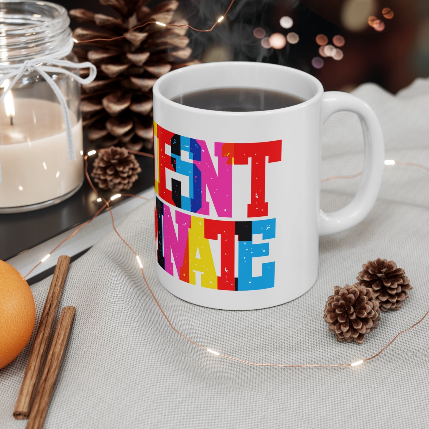 Cupid Doesn’t Discriminate Valentines Mug Ceramic 11oz