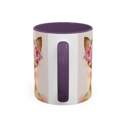 Chihuahua 01 Accent Coffee Mug - Dog Lover Gift