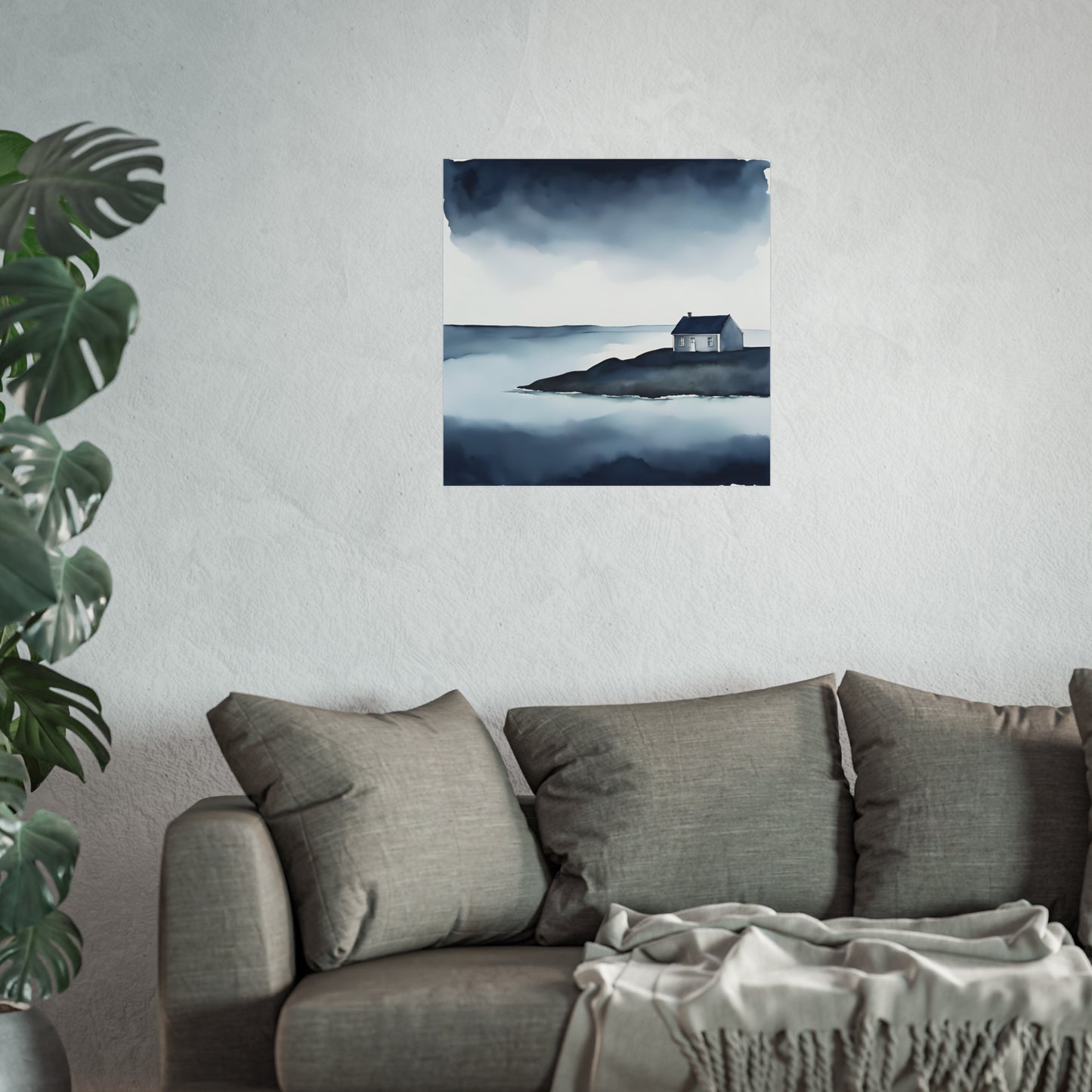 Blue Collection 3 Matte Print