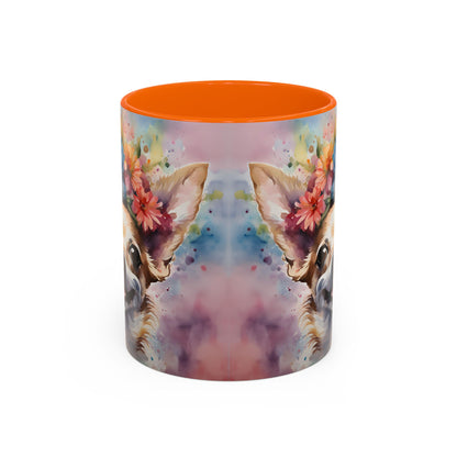 Chihuahua 04 Accent Coffee Mug - Dog Lover Gift