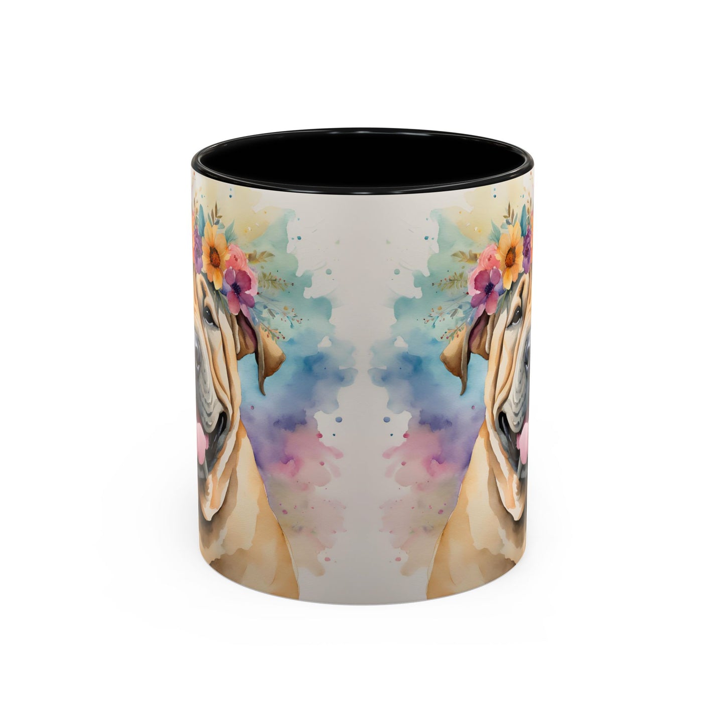 Shar Pei 02 Accent Coffee Mug - Dog Lover Gift
