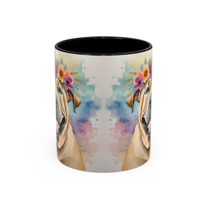 Shar Pei 02 Accent Coffee Mug - Dog Lover Gift