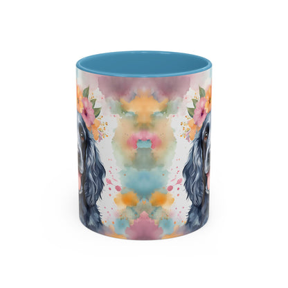 Blue Roan Cocker Spaniel 03 Accent Coffee Mug - Dog Lover Gift