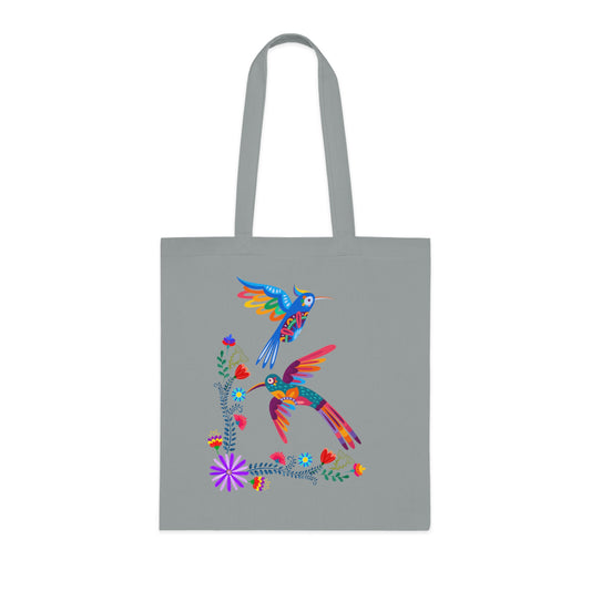 Funky birds 03 Cotton Tote