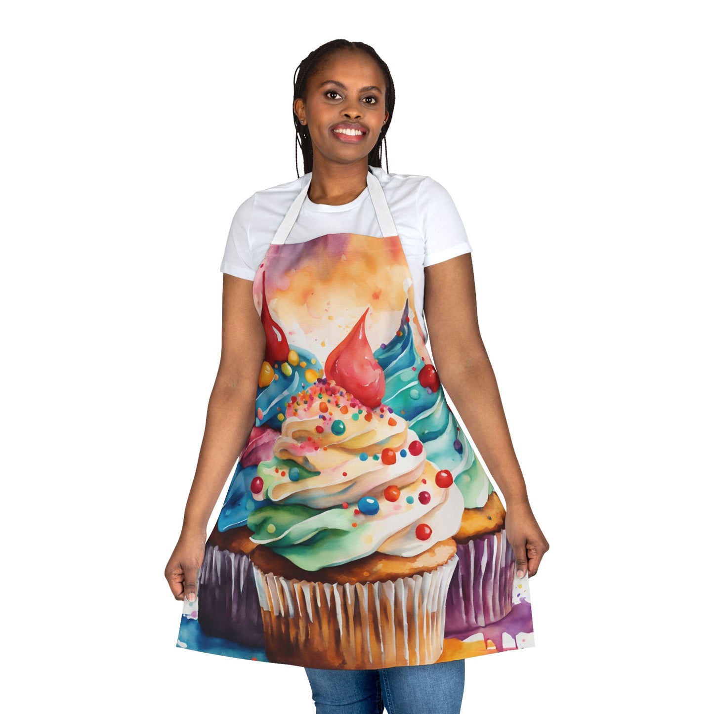 Cupcake 09 Baking Lovers 5-Color Straps Kitchen Wear