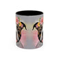 Staffordshire Bull Terrier 01 Accent Coffee Mug - Dog Lover Gift