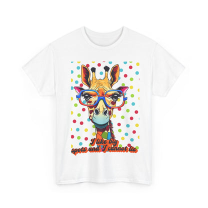 I Like Big Spots And I Cannot Lie Unisex Heavy Cotton Tee