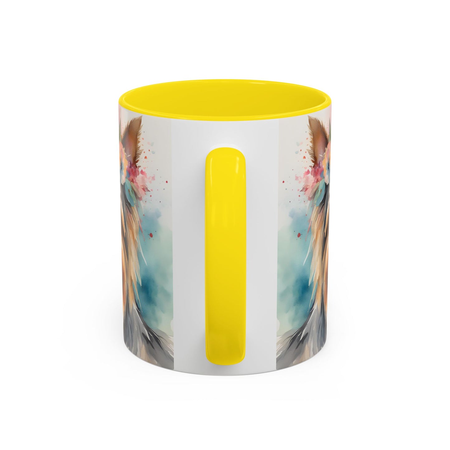 Yorkshire Terrier 04 Accent Coffee Mug - Dog Lover Gift