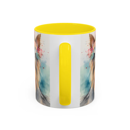 Yorkshire Terrier 04 Accent Coffee Mug - Dog Lover Gift