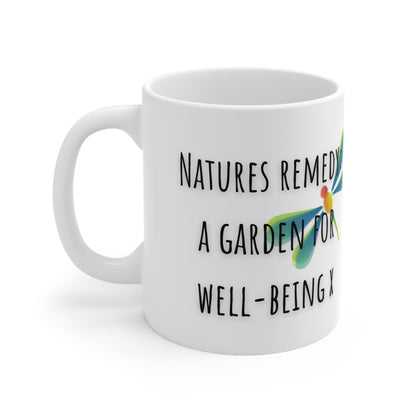 Natures Remedy: A Garden For Well-Being Ceramic Mug 11oz