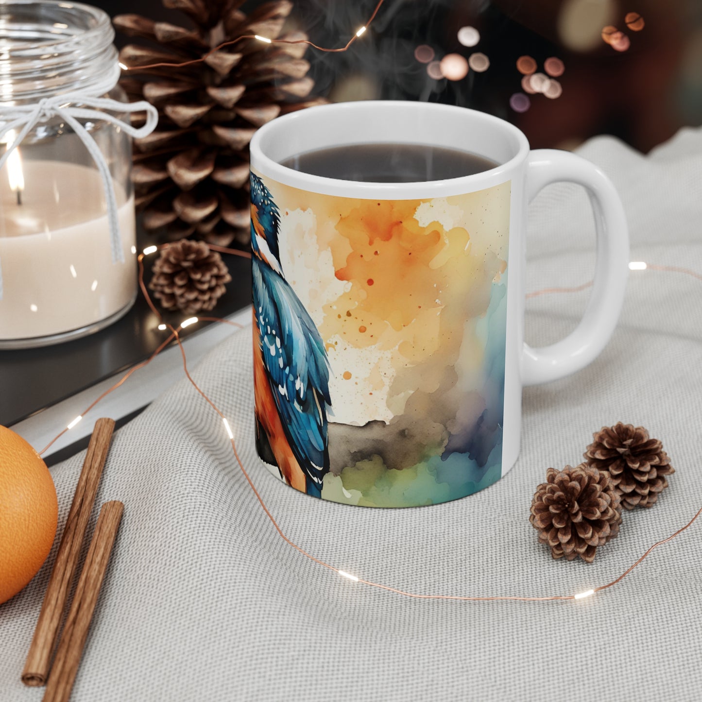 Kingfisher 04 Mug - Nature's Beauty Collection