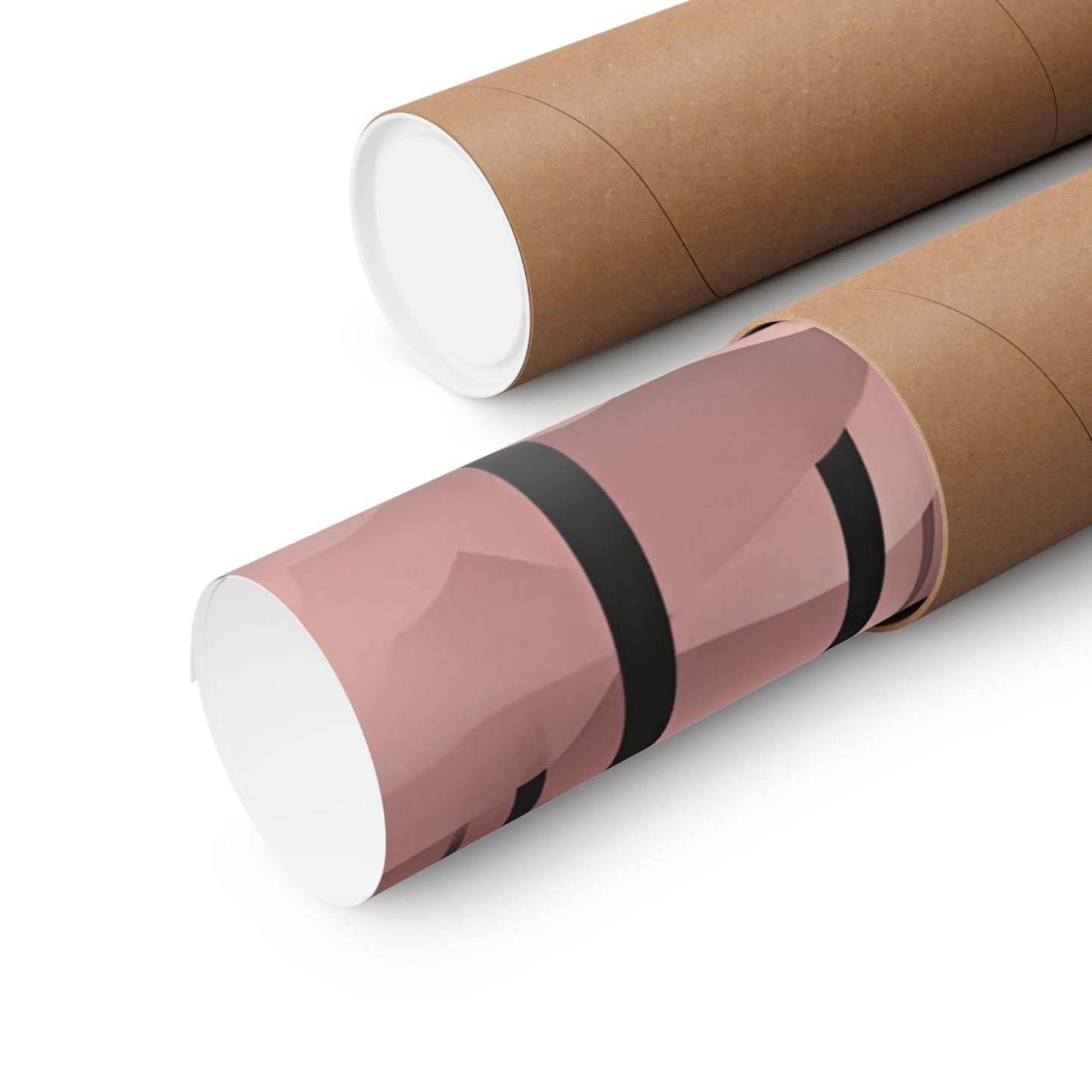 Lonely Forest Pink 25 Matte Square Posters