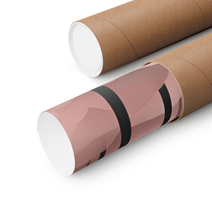 Lonely Forest Pink 25 Matte Square Posters