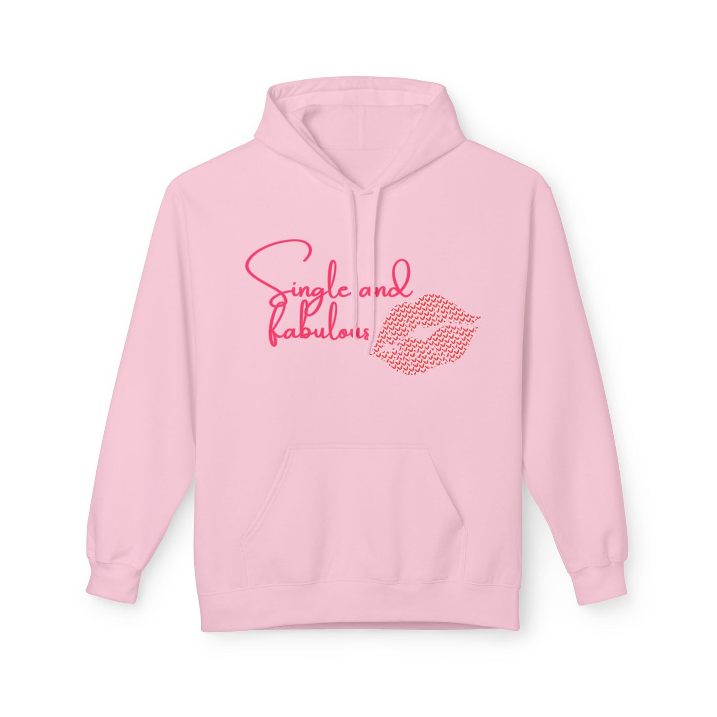 Single And Fabulous Unisex Valentines Hoodie