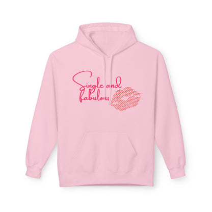 Single And Fabulous Unisex Valentines Hoodie