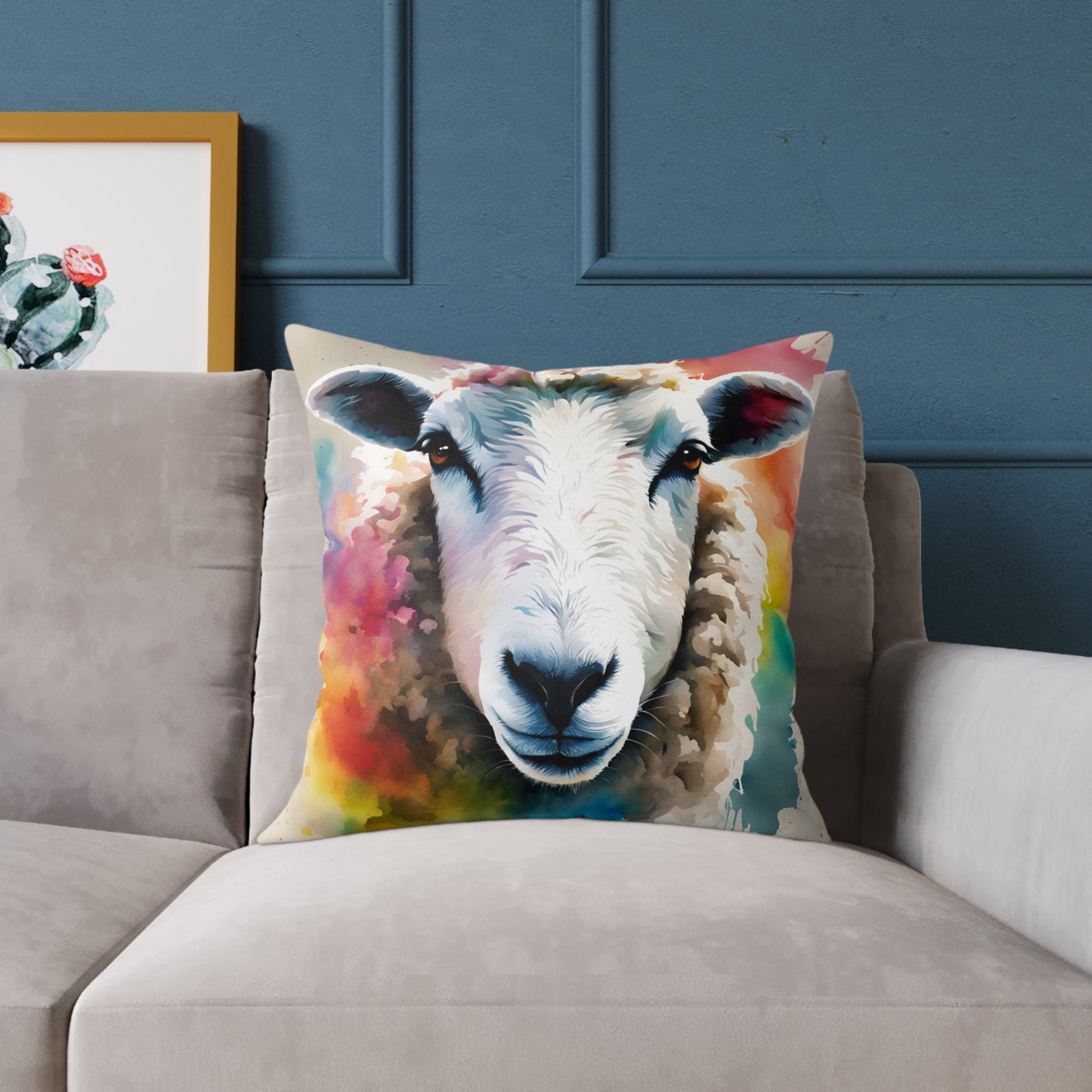 Sheep 02 Poly Pillow - Natures Beauty Design