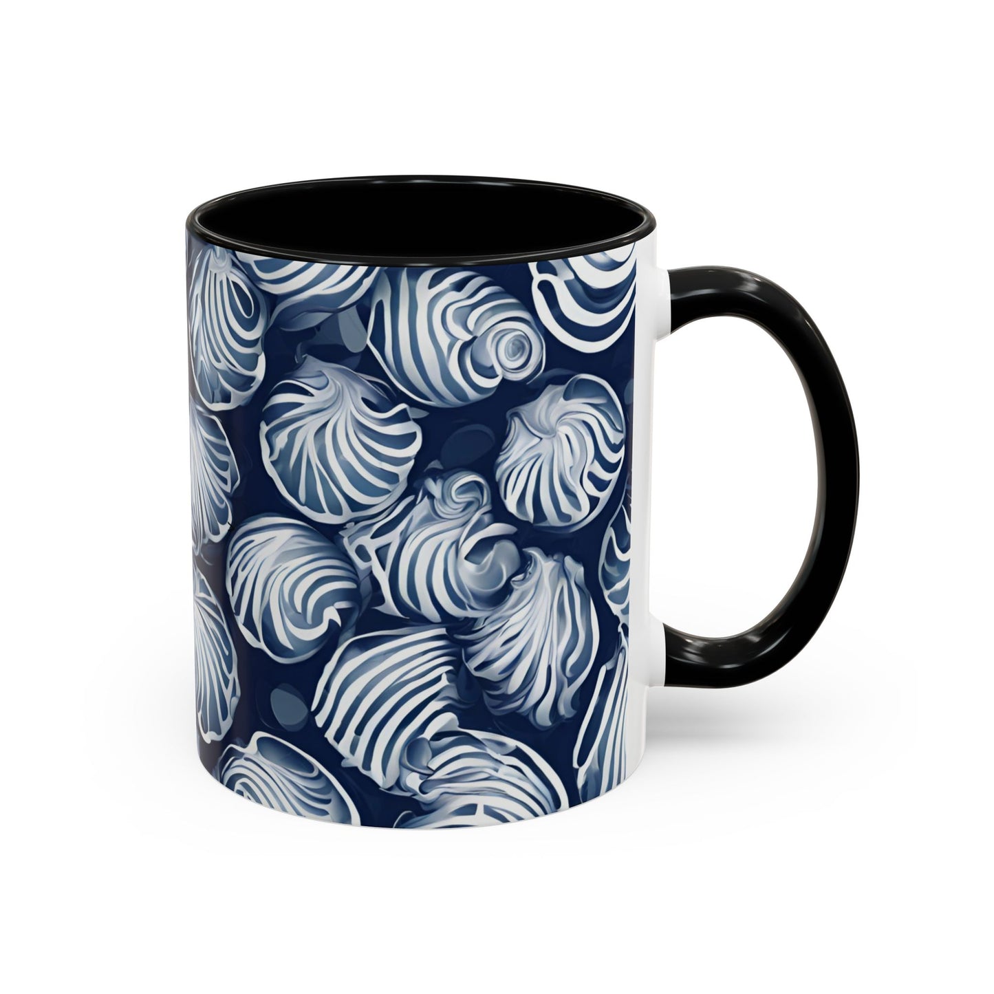 Seashell 2 Accent Coffee Mug (11oz)