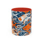 Orange Fish 09 Accent Coffee Mug (11oz)