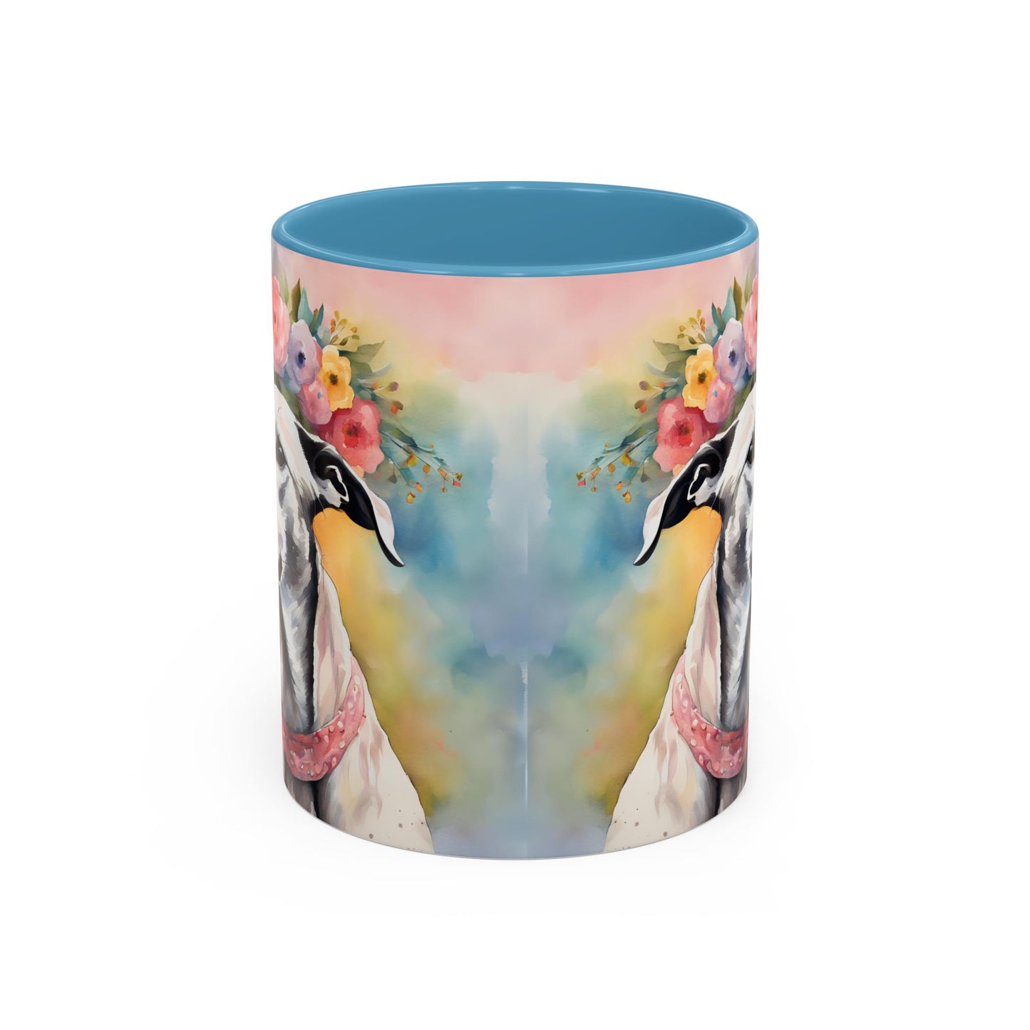 Greyhound 02 Accent Coffee Mug - Dog Lover Gift