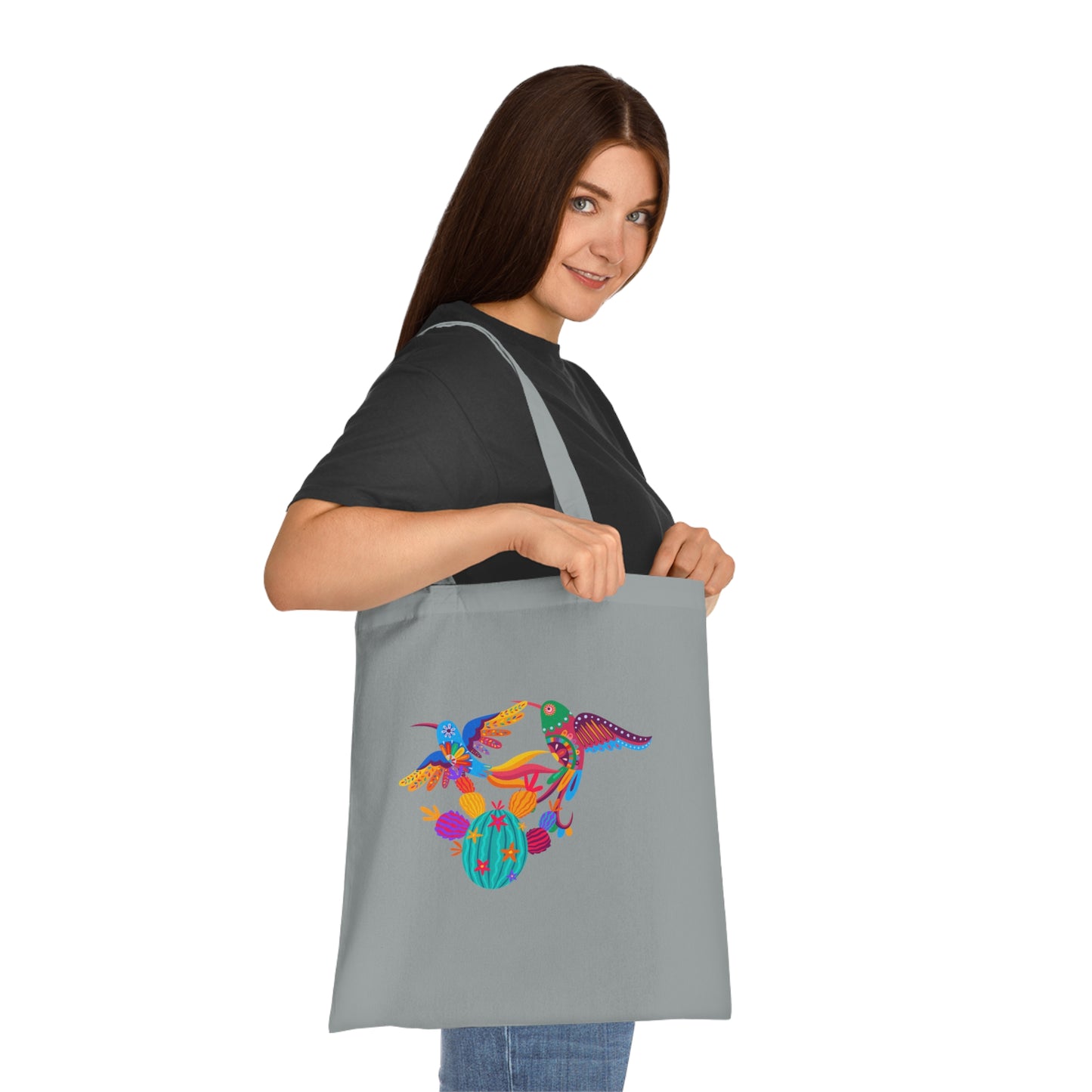 Funky birds 04 Cotton Tote
