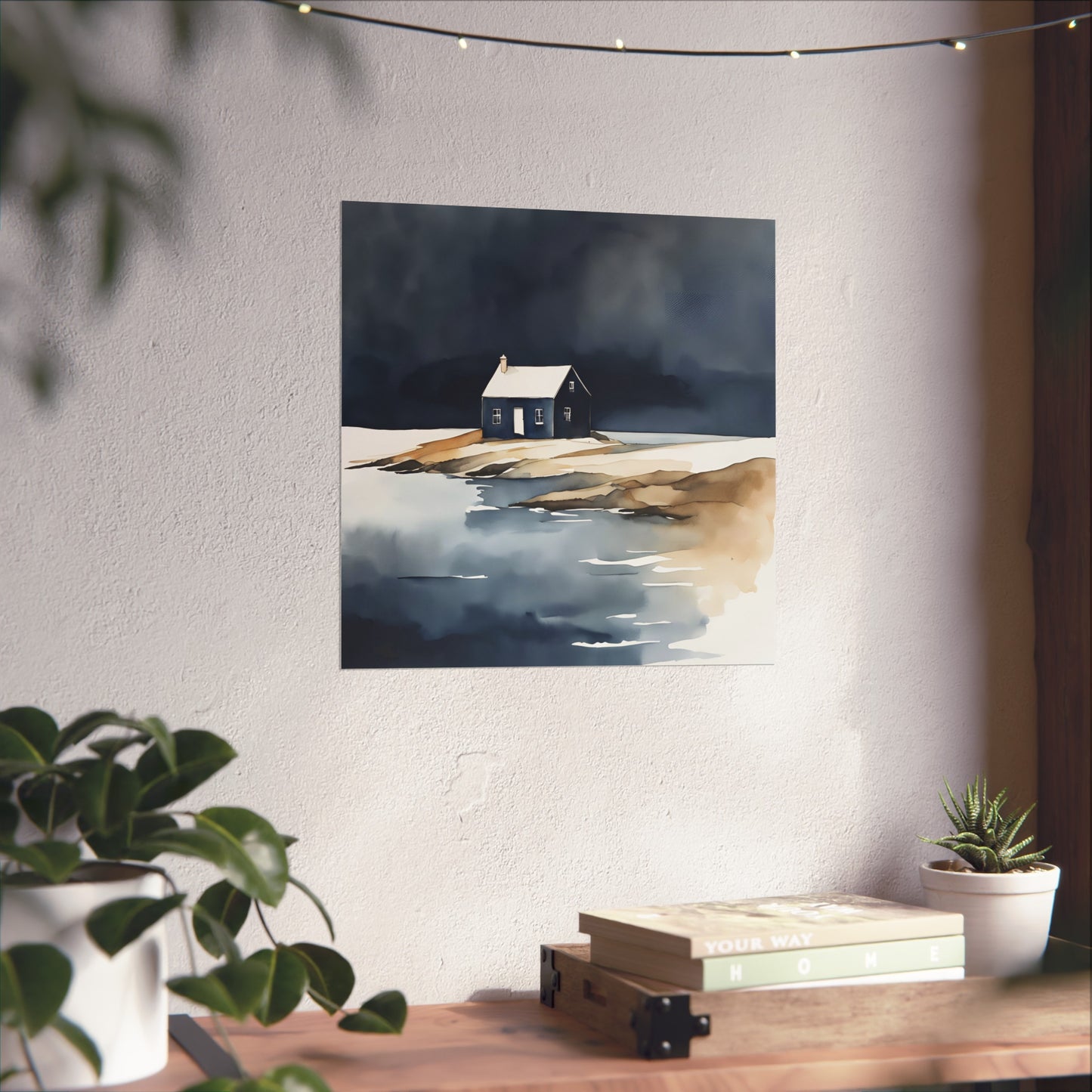 Blue Collection 4 Matte Print