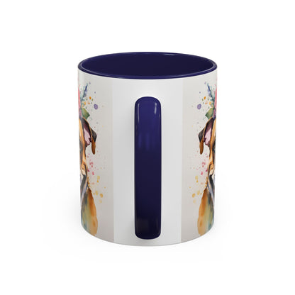 British Bulldog 03 Accent Coffee Mug - Dog Lover Gift