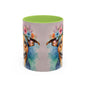 Staffordshire Bull Terrier 02 Accent Coffee Mug - Dog Lover Gift