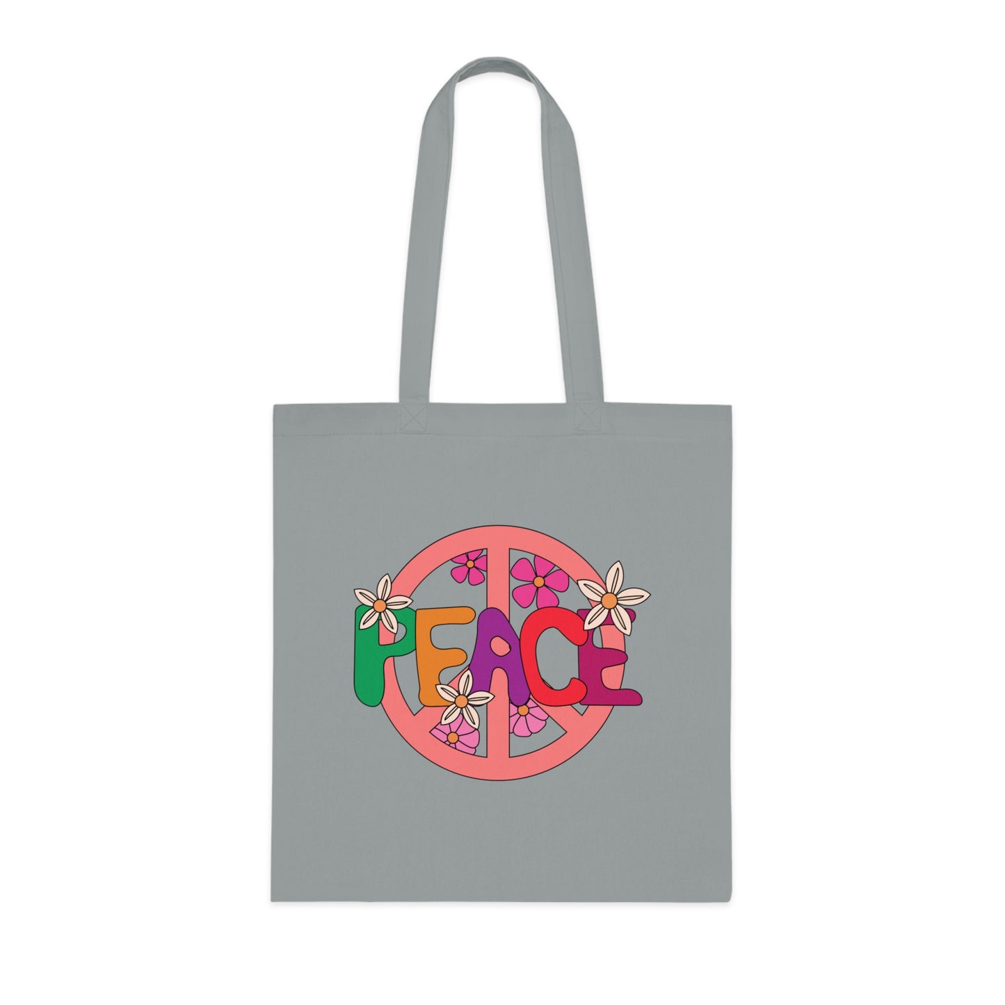 Flower power 02 Cotton Tote
