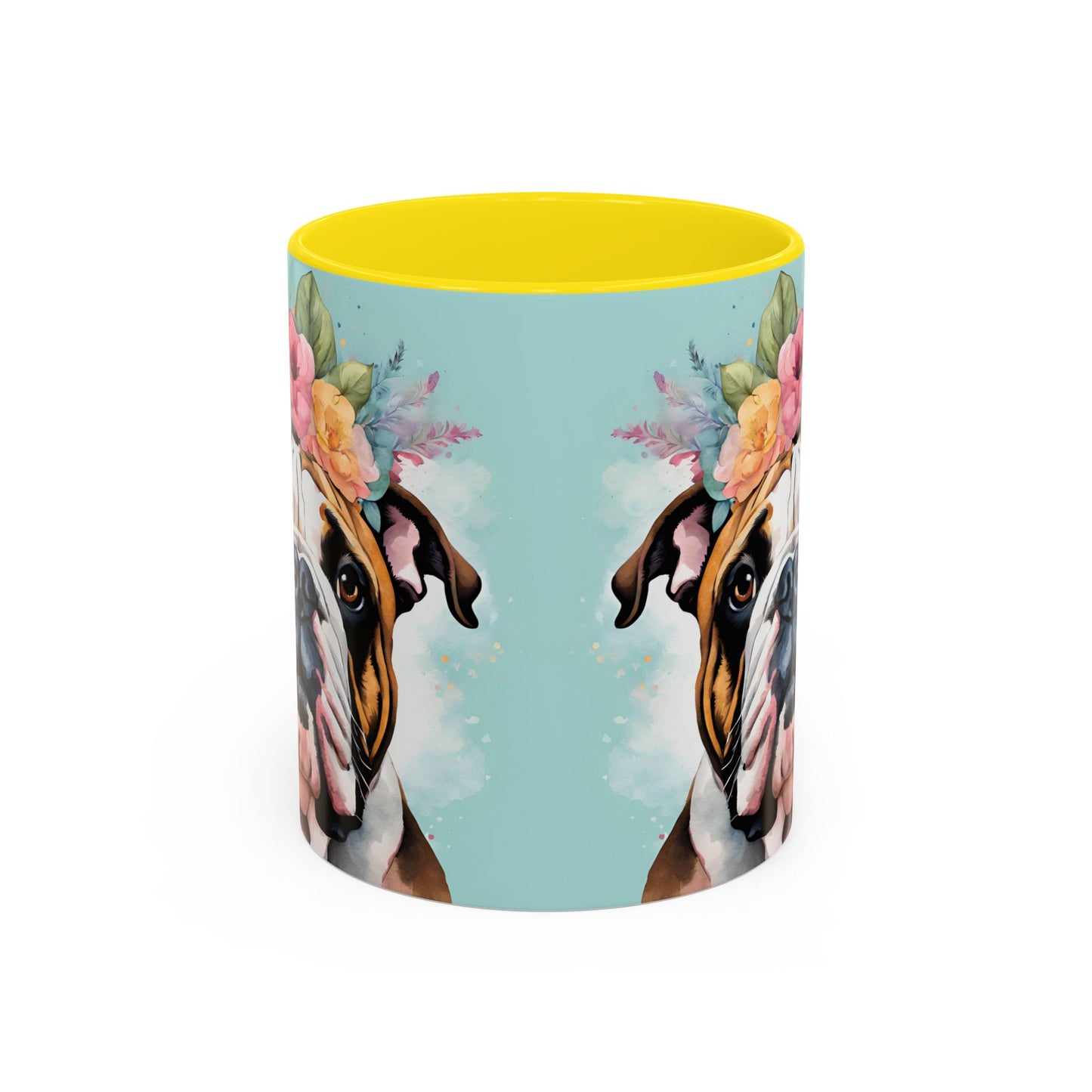 British Bulldog 02 Accent Coffee Mug - Dog Lover Gift