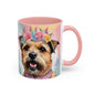 Border Terrier 02 Accent Coffee Mug - Dog Lover Gift