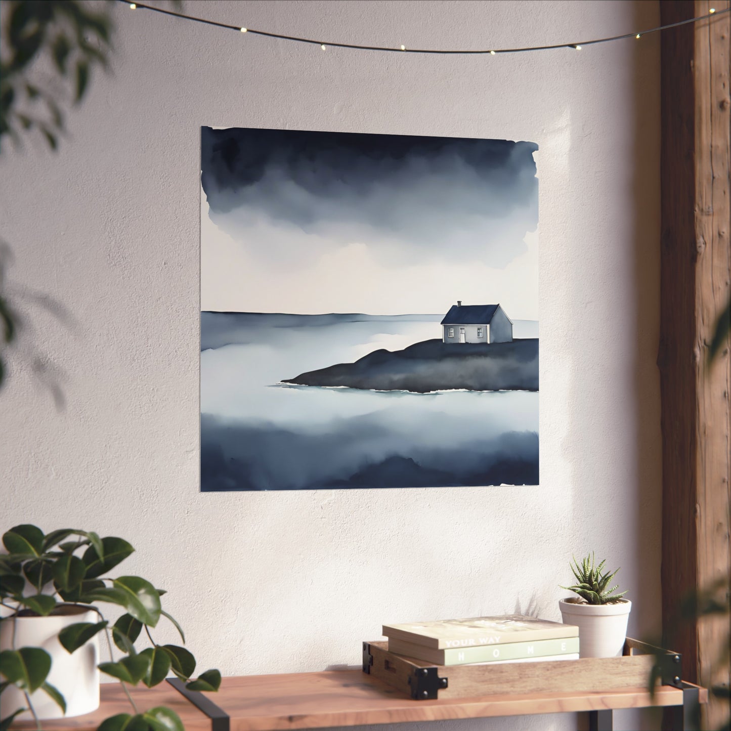 Blue Collection 3 Matte Print