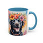 Labrador 03 Accent Coffee Mug - Dog Lover Gift