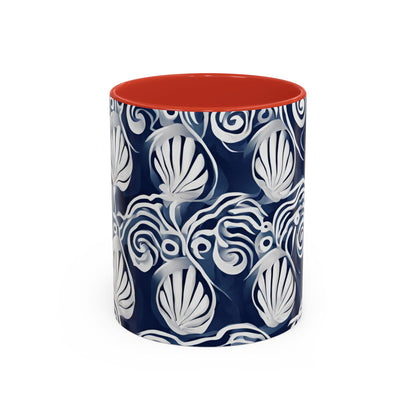 Seashell 7 Accent Coffee Mug (11oz)
