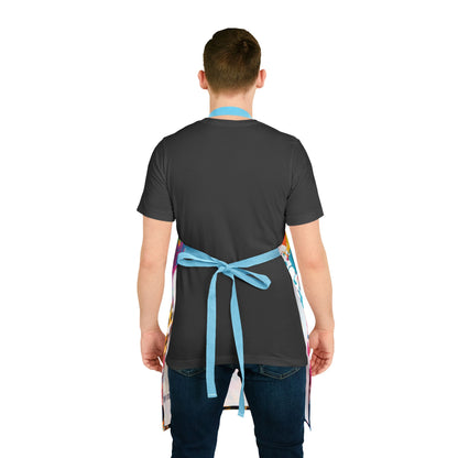 Multicolored Cheetah Adult Apron (AOP)