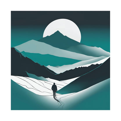 Lone Collection Walker 2 Matte Square Posters
