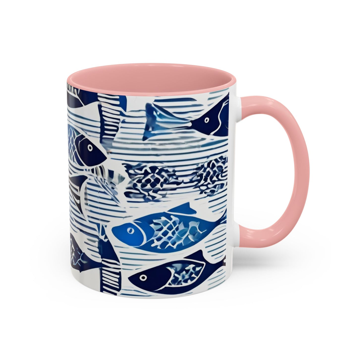 Fish 09 Accent Coffee Mug (11oz)
