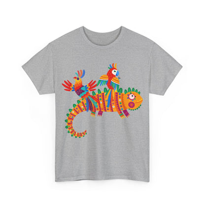 Jazzy birds 12 Unisex Heavy Cotton Tee