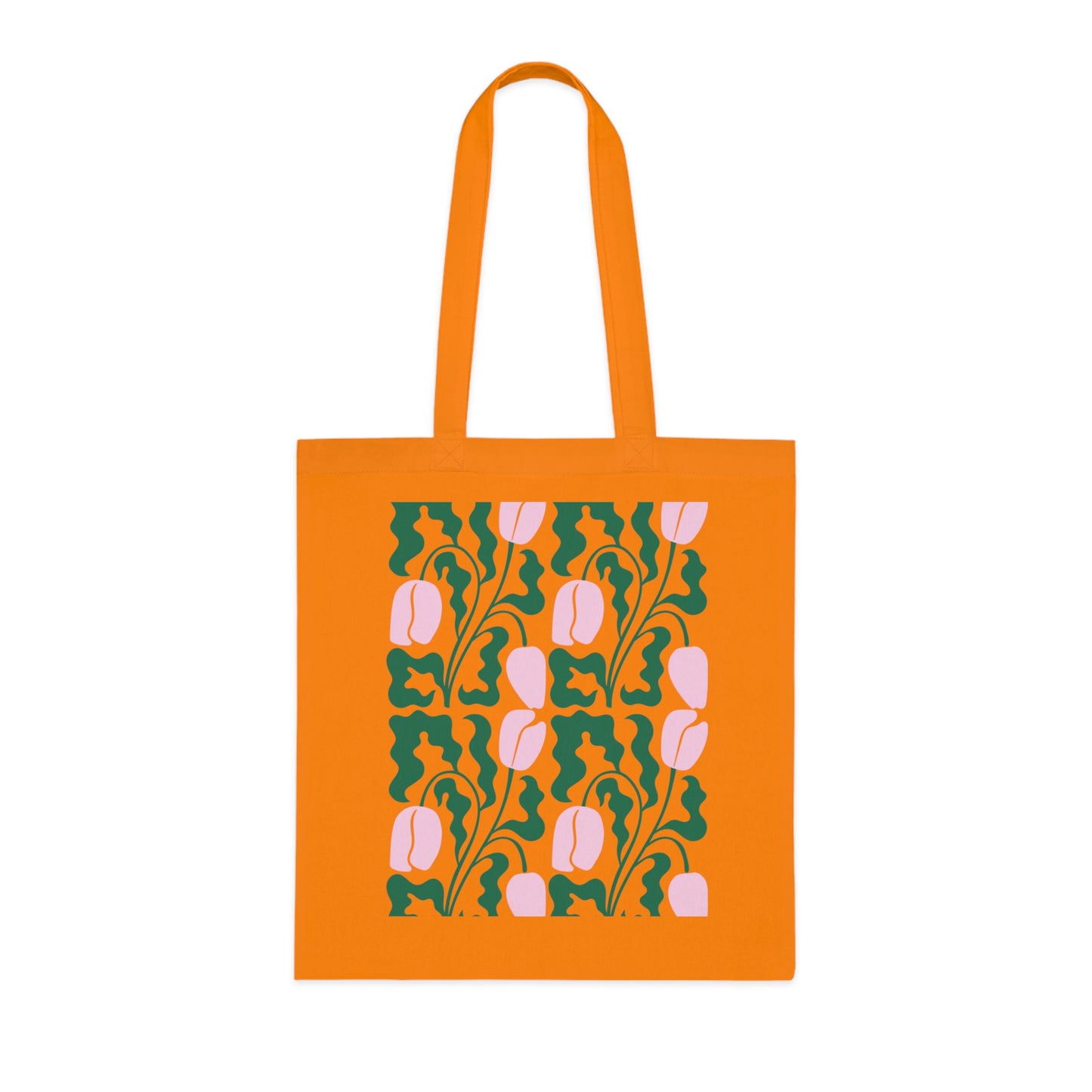 Abstract flowers 15 Cotton Tote