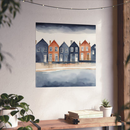 Blue Collection 24 Matte Print