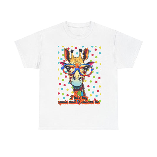 I Like Big Spots And I Cannot Lie Unisex Heavy Cotton Tee