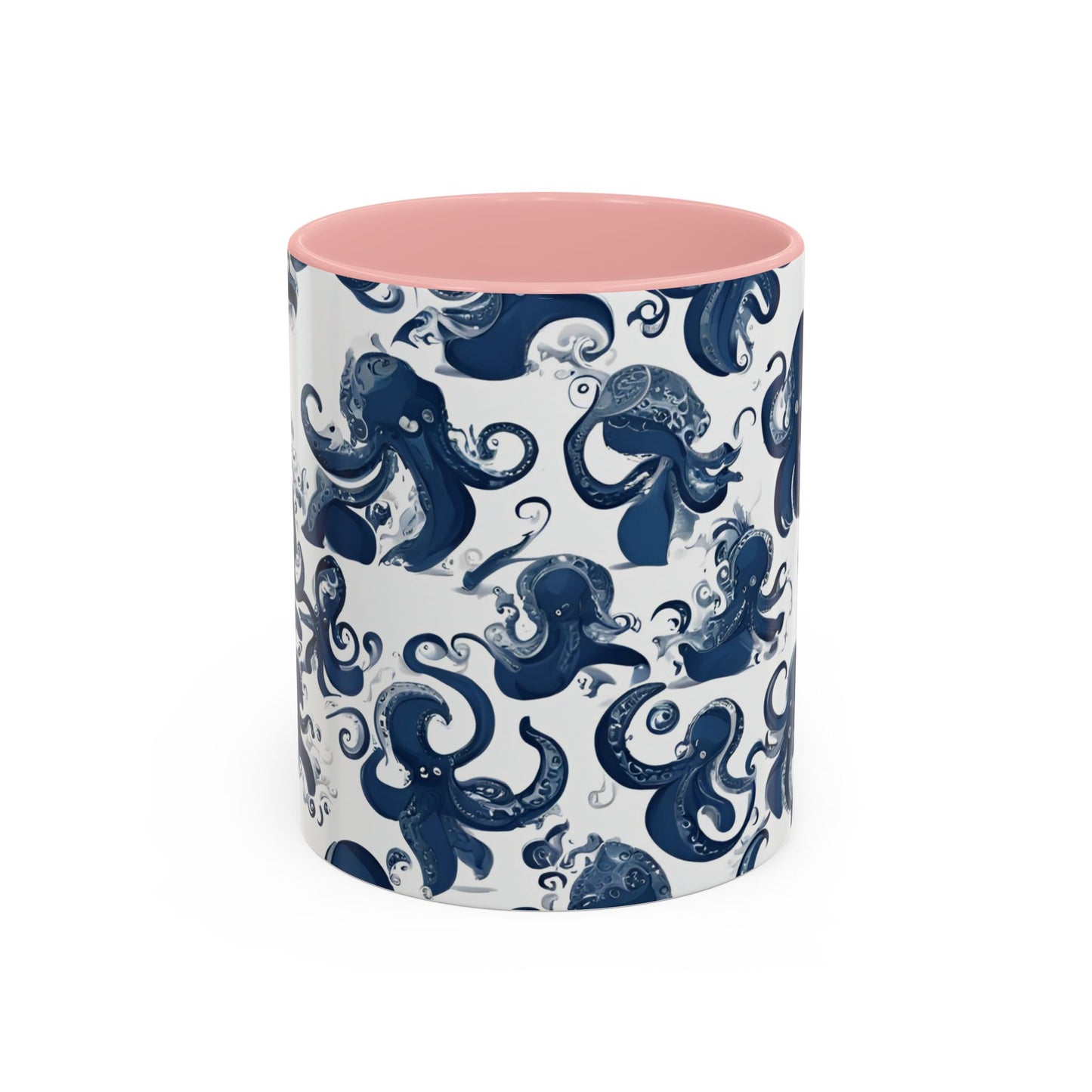 Octopus 3 Accent Coffee Mug (11oz)