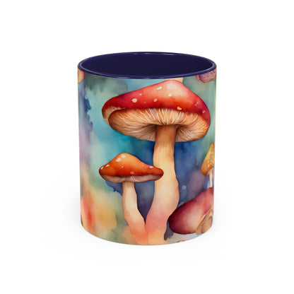 Mushroom 6 Accent Mug 11oz