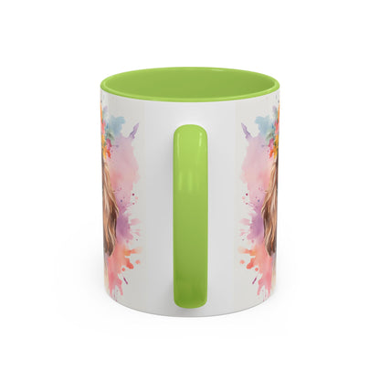 Cocker Spaniel 02 Accent Coffee Mug - Dog Lover Gift