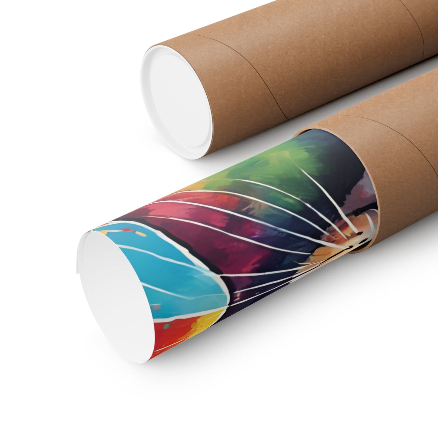 Multicolored Pussycat 4 Matte Vertical Poster