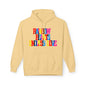 Rainbow Hearts Endless Love Unisex Valentines Hoodie